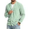 Men's Casual Color Loose Fit Top with Pockets