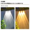 DODOGOD Solar Outdoor Fence Garden LED Solar Nameplate Indicator Entryway Gatepost Solar Easy Suitable for 1 Light, Light, Light, Light, Light, Light,