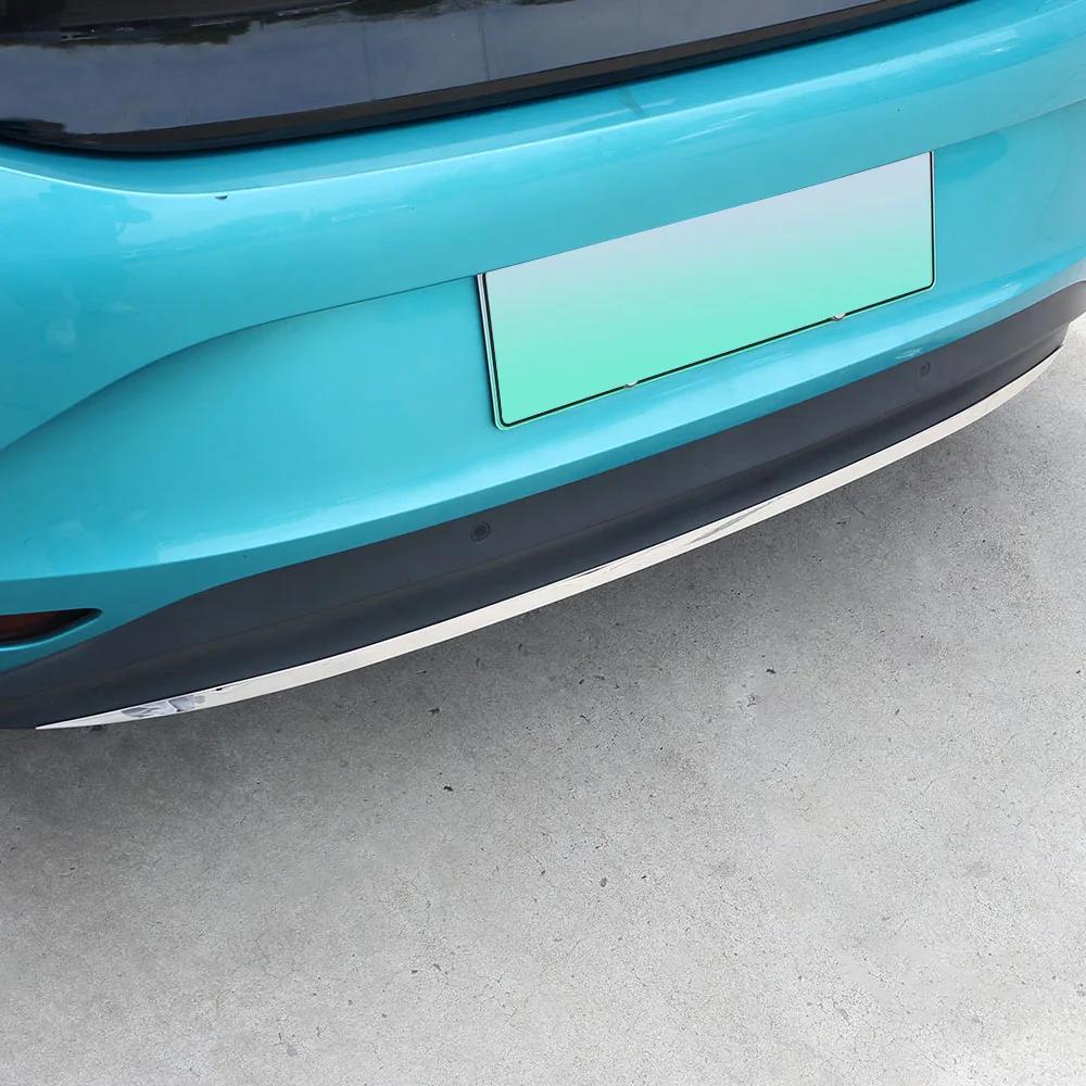 Für Volkswagen VW ID3 ID.3 ID 3 2020 - 2025 Heckstoßstangenleiste Hinten Dekorativer Aufkleberstreifen Autostyling Außenzubehör