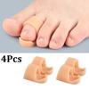 2/4PCS Hammer Toe Corrector Hammertoe Straightener for Curled Crooked Bent Claw and Overlapping Toes Bunion Pads Foot Care Tools
