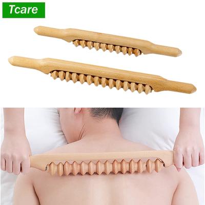 Tcare Holz-Massage-Rollenwerkzeug Lymphdrainage-Therapie Maderoterapia Colombiana Triggerpunkt-Linderung