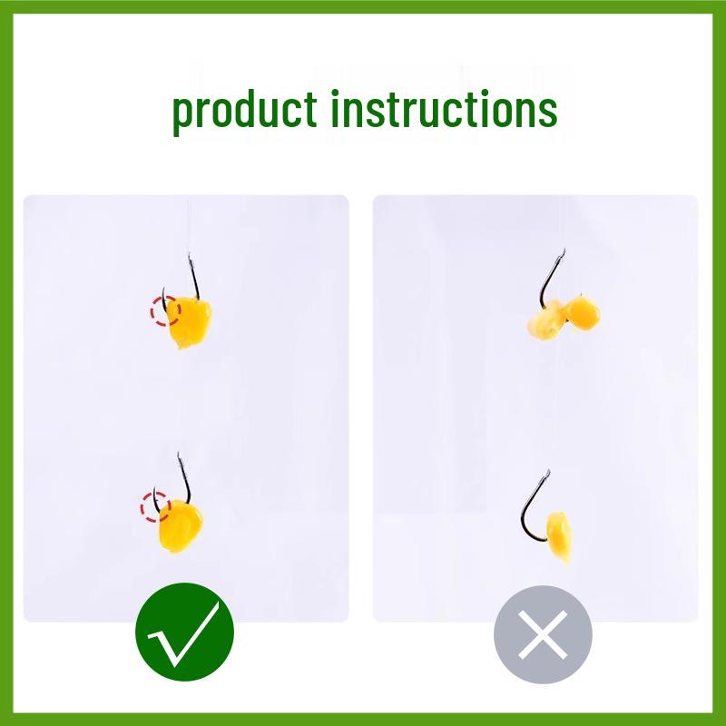 Isca de Milho Fresco Fermentado para Pesca