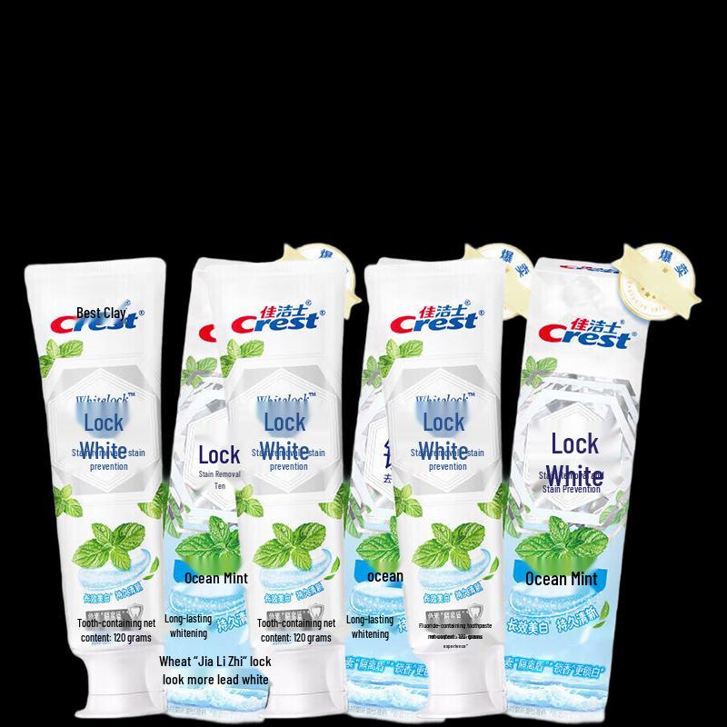 Crest Dual Color Lock White Toothpaste