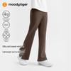 Moodytiger Girls' Silky Micro-Flare Athletic Leggings
