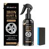 Industrial Dust Cleaner Car Wheel Rust Remover Spray for Rims, 120ml Metal Iron Particle Cars with Color Reaction,PH Neutral Non-Acid, Restores Shine,