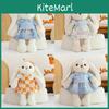 Cute Cartoon Bunny Plush Toy With Pp Cotton Filling For Kids Gift And Sleep Companion