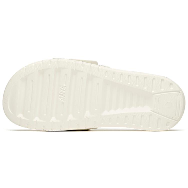 SNOOPY x Anta Life Collection Breathable Slide Slippers Men's White Yellow 912126993-4