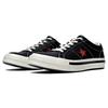 One Star Kasina X One Star Converse Ox Black Fiery Red 162839C