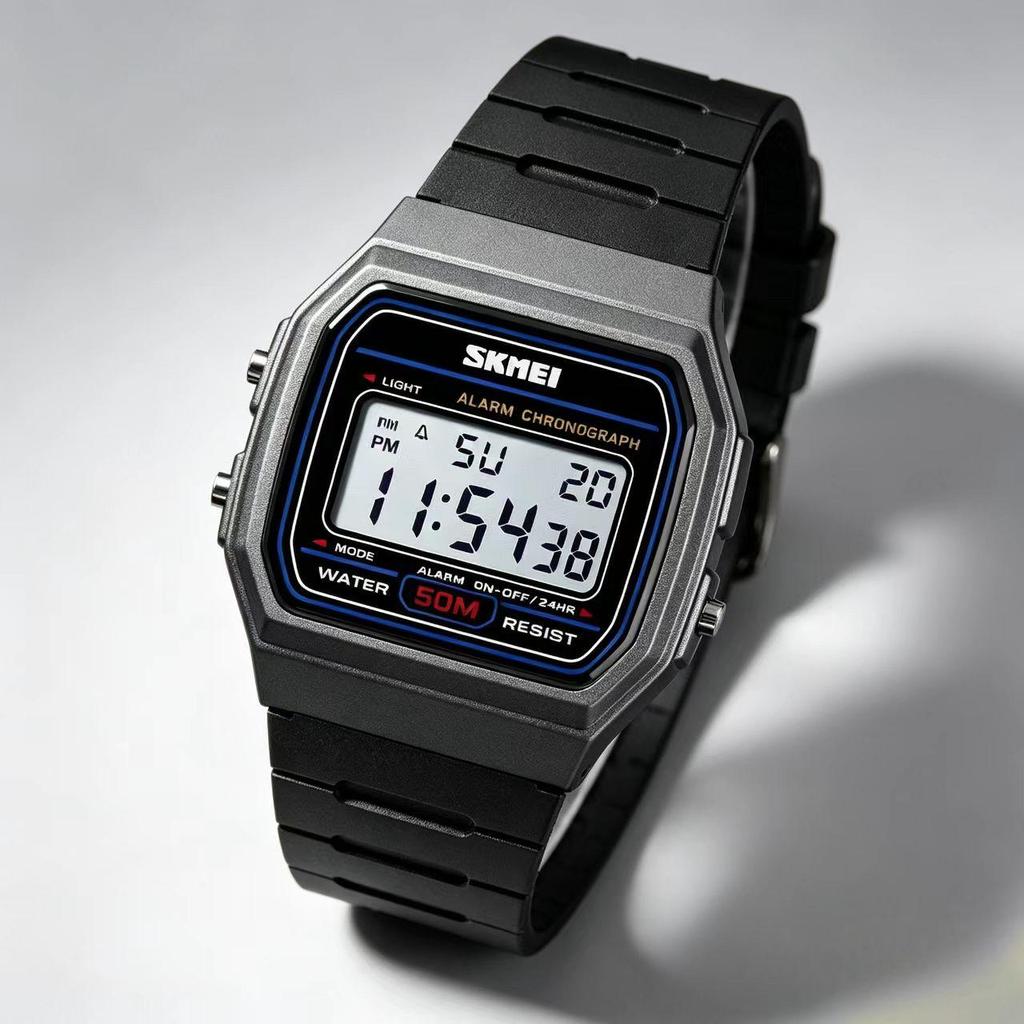 Reloj Digital Unisex SKMEI Cronógrafo Luz de Fondo LED Escolar 1412