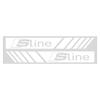 2Pcs Car Rearview Mirror Side Decal Stripe Sticker Vehicle Body For vcrf1 A1 A3 A4 A5 A6 A7 A8 B5 B6 B7 C5 C6 C7 Q2 Q3 Q5 Q7 TT