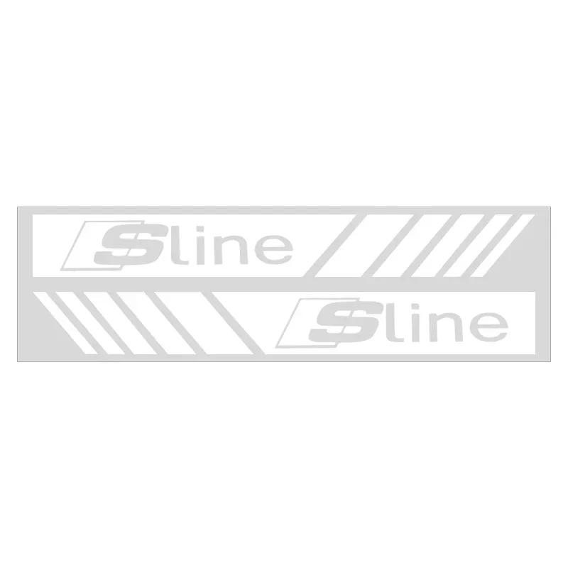 2Pcs Car Rearview Mirror Side Decal Stripe Sticker Vehicle Body For vcrf1 A1 A3 A4 A5 A6 A7 A8 B5 B6 B7 C5 C6 C7 Q2 Q3 Q5 Q7 TT