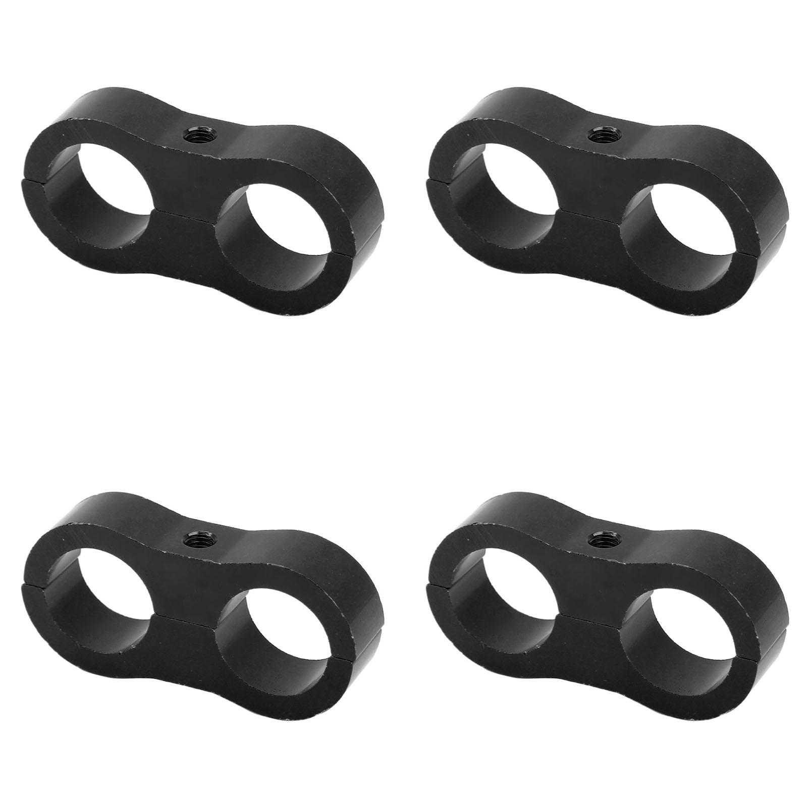 

4 шт. 10AN Хомут-разделитель шланга Монтажный хомут для топливной магистрали Монтажный разделитель Фитинг-адаптер для топлива