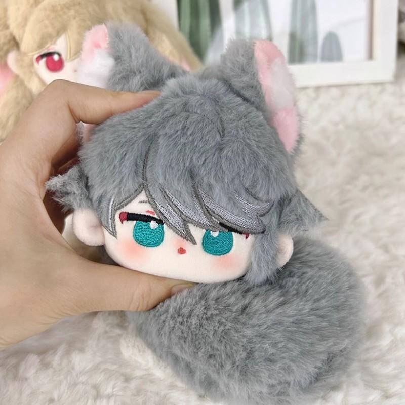 Genshin Impact Alhaitham Kaveh Plush Pendant Doll Keychain Cute Ornament Collectible Gift For Game Fans Friend Daily Bag Decor