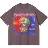 230 g/m² 100% Baumwolle Heavy Metal T-Shirt Rockband Beliebte Musik Druck Unisex Schweres Baumwoll-T-Shirt