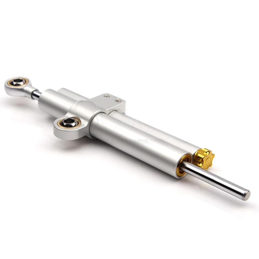 

Motorcycle modification accessories universal short type damper 258mm steering stabilizer for Honda Kawasaki Yamaha C-Silver