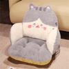 Cute Animal Throw Pillow for Bed/Sofa/Floor Backrest Soft and Supportive Cushion for Reading, Watching TV Lumbar Support