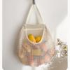 1/4pc Net Storage Hanging Bag Wall Storage Bag Wardrobe Underwear Sock Storage Bag Vegetable Fruit Storage Basket Hanging Pocket