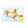 4pcs Festival Plush Pet Collars with Pompoms Bells Charm Colorful Furry Birthday Collar for Cats and Dogs