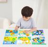 12 Pcs/Set Children's 3D EVA Stickers Kindergarten Boys and Girls Educational Handmade Sticker Paper Craft DIY Material Kit Toy