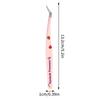 False Eyelash Tweezers Lash Extension Stainless Steel Scrapbook Sticker Tape Picking Straight Head Elbow Tweezers Diy Crafts