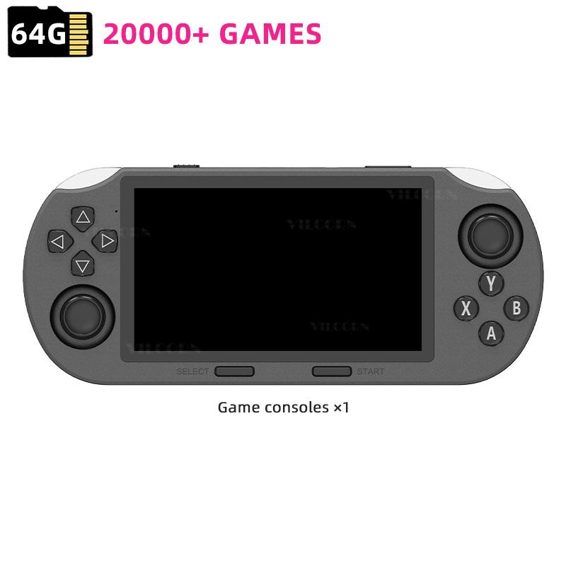 

128 ГБ ретро портативная игровая консоль 4,5 дюйма ips встроенная 25000+ игр карманная игровая машина для игр PS1 портативный игровой плеер