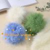 50g Long Feather Glitter Yarn for Crochet Thread Plush Puffy Yarn Art Fancy Hand Knitting Yarn Faux Mink Yarns High Quality Yar