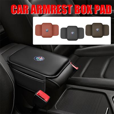 1pc Car Center Console Armrest Box Pad Storage Pocket For Sportiva Giulia Stelvio 159 Mito Tonale Brera Accessories