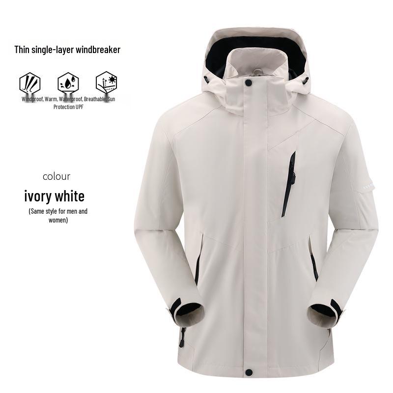 Women's Spring & Autumn Outdoor Windproof Waterproof Jacket 