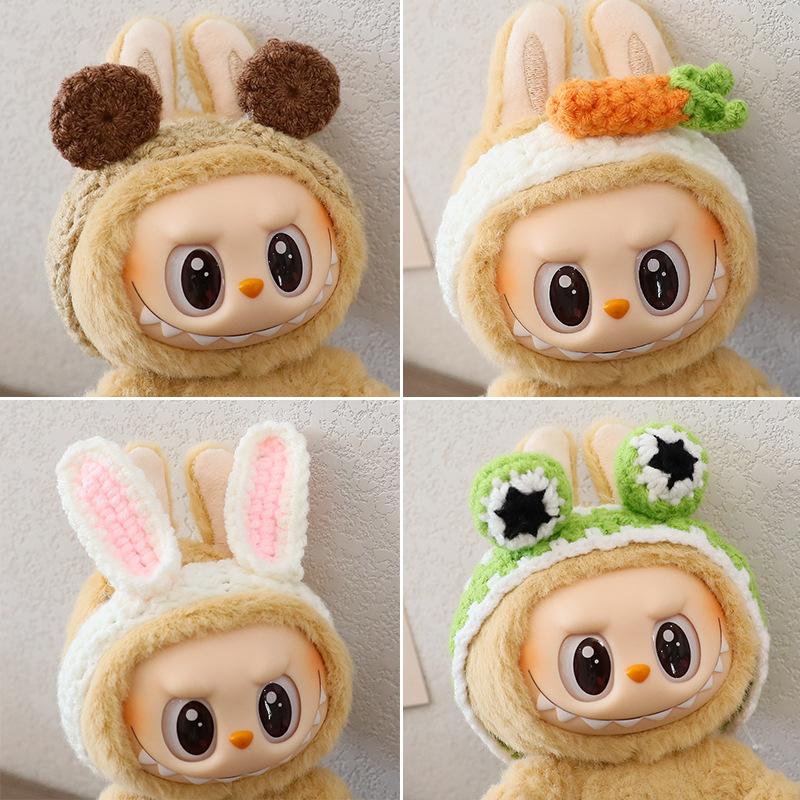 (No Doll) Only Clothes Labub Dolls, Labub Pendants, Clothing Accessories, Autumn and Winter Woolen Sweaters