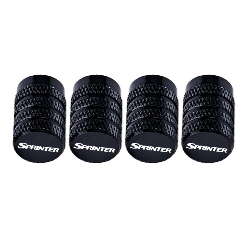 4pcs Car Wheel Tire Valve Caps Tyre Stem Covers Airdust Waterproof For Mercedes Benz SPRINTER W901 W906 W907 Accessories