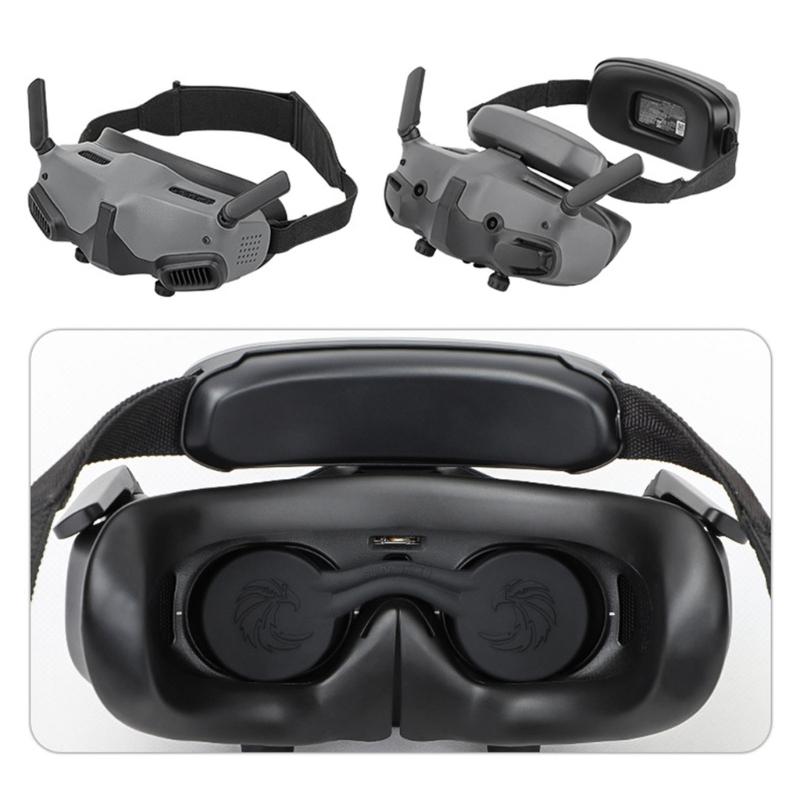 Silicone Camera Lens Caps Lens Dust Protections Protective Cover for Avata 2 Goggles2/3 Camera