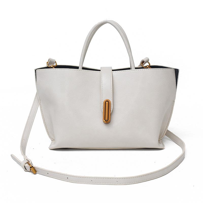 Vintage Bucket Women's Bag Summer New Commuter Single Shoulder Crossbody Bag Bags Large Capacity Handheld Tote Bag