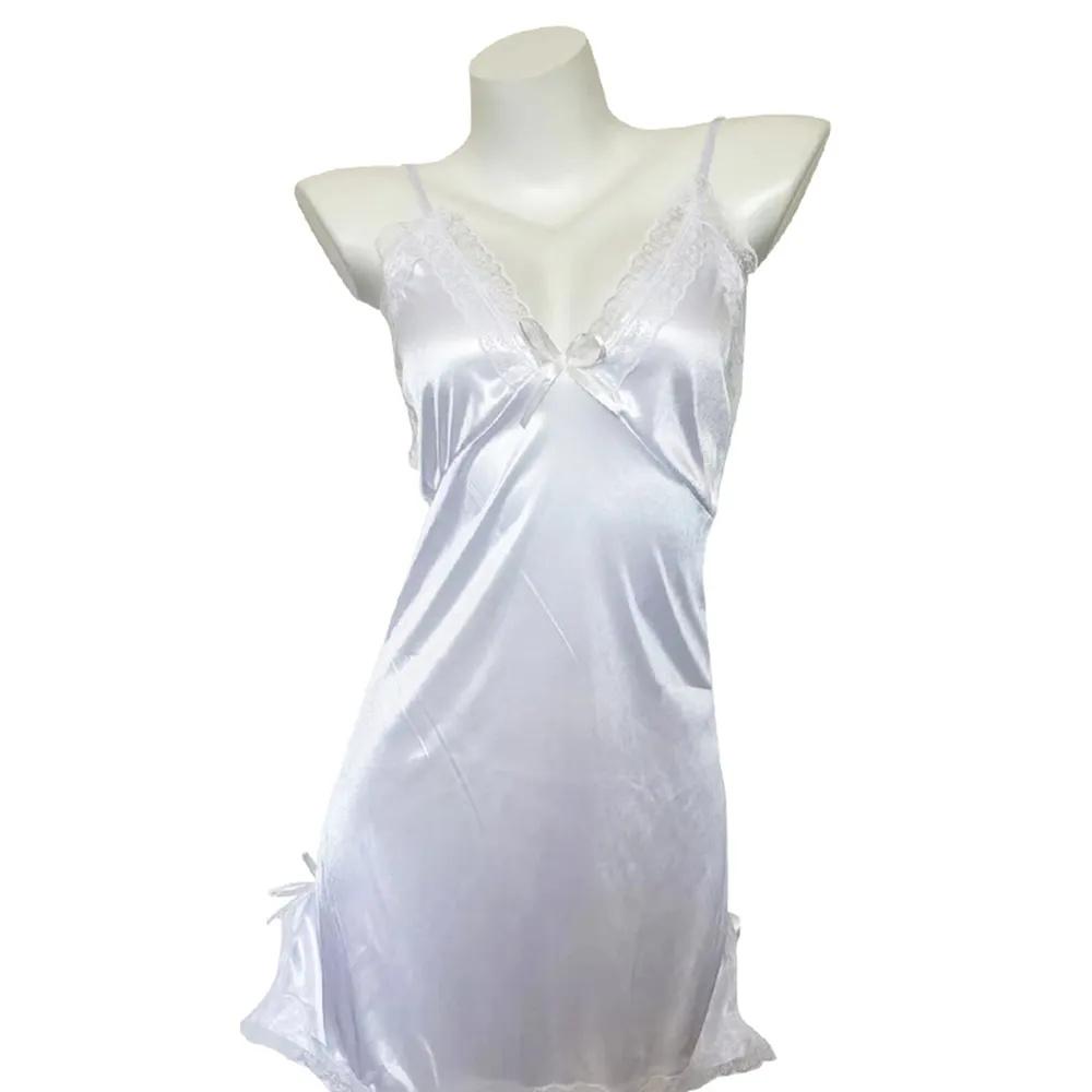 Sexy Dessouskleid für Damen, Dünne Spitze, Subtil geschlitzt, Nachtwäsche-Set.