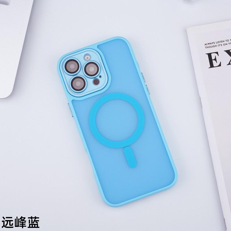 Yadun magnetic mobile phone case for Apple 16PROMAX new 15 protective cover 11 lens film 12/13/14