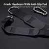 Pull-up Bar Strap with Rubber Pad Anti-Slip Hanging Carabiner for