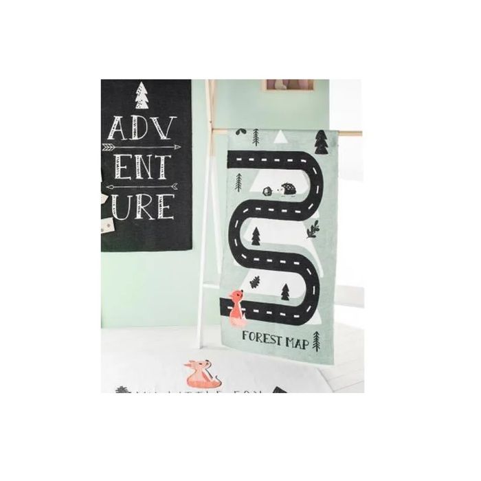Tapis enfant Forest map
