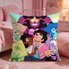 Steven Universe FFutures Cushion Cover Premium Comfort Reversible Pillow Cove Two In One Design For Any Room  Car Interior