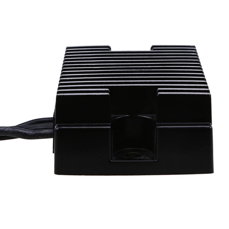 For Harley Sportster 883 1200 XL Motorcycle Voltage Regulator Rectifier 12V Motorbike Charging System Replacement Parts Aluminum Black