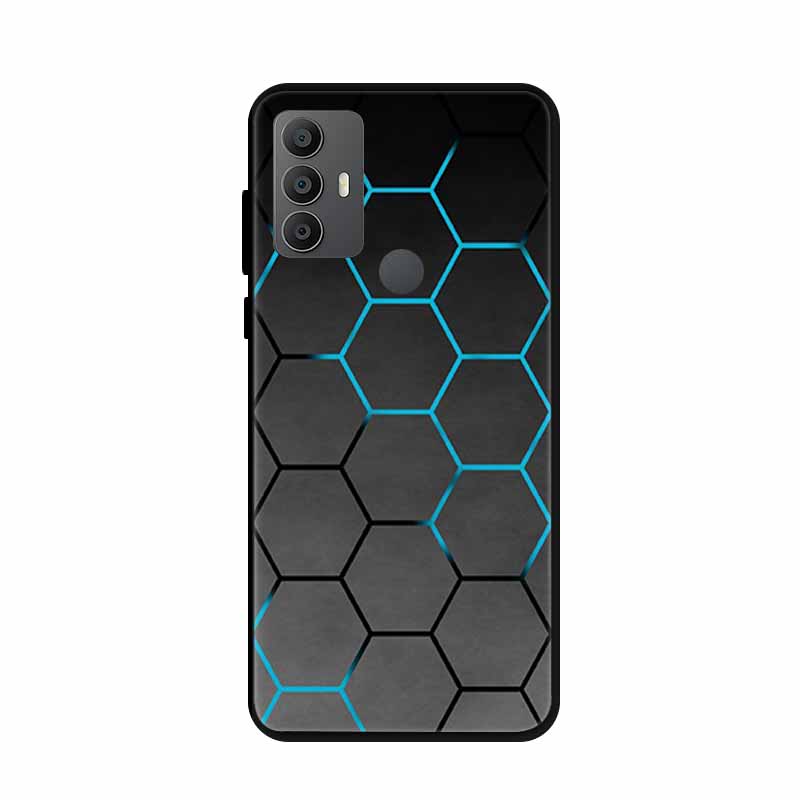 For Alcatel 1V 2021 Case 6002A 6002D Cool Fashion Soft TPU Silicone Bumper Fundas for Alcatel 1V (2021) Capa for Alcatel1v 1 V