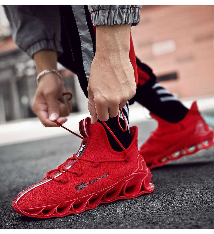 Shoes Men Sneakers Blade Trainers Couple Loafers Shoes Breathable Men Shoes Thick Bottom Sports Tides Shoes Running Shoes