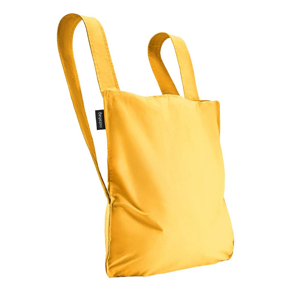 Eco Bag Backpack BAG BACKPACK NTB002 Notabag Foldable Compact Tote Bag Golden [Notabag] &