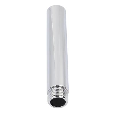 Round Shower Tube 4inch Connectors Handheld Holder Home Parts Replacement Silver Stainless Steel Anti-rust Bath