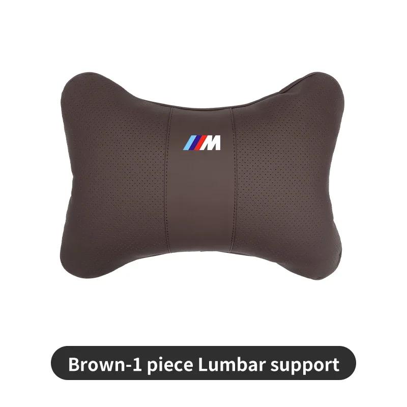 New Car Styling Headrest Lumbar Neck Pillow Waist Cushion Backrest For BMW M1 M2 M3 X3M X4M X5M X6M X1 X7 E30 E90 E84 E83 F