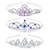Rhinestone Crystal Tiara Princess Crown Rhinestone Headband Girls Crowns for Kids Wedding Prom Birthday Party Gift