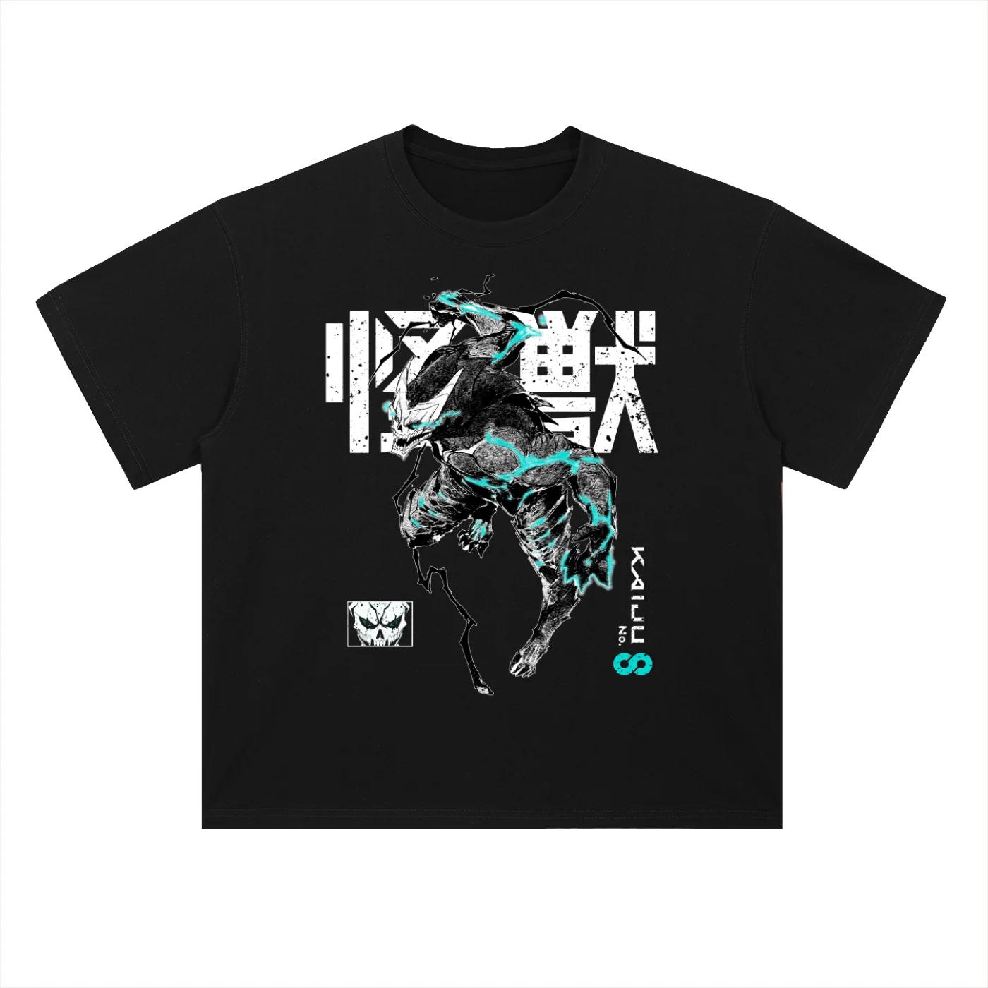 

Anime Kaiju No 8 Graphic TShirt 100Cotton Oversized unisex Shirt Unisex Short Sleeve ONeck Women Y2k New Streetwear Fashion 3XL