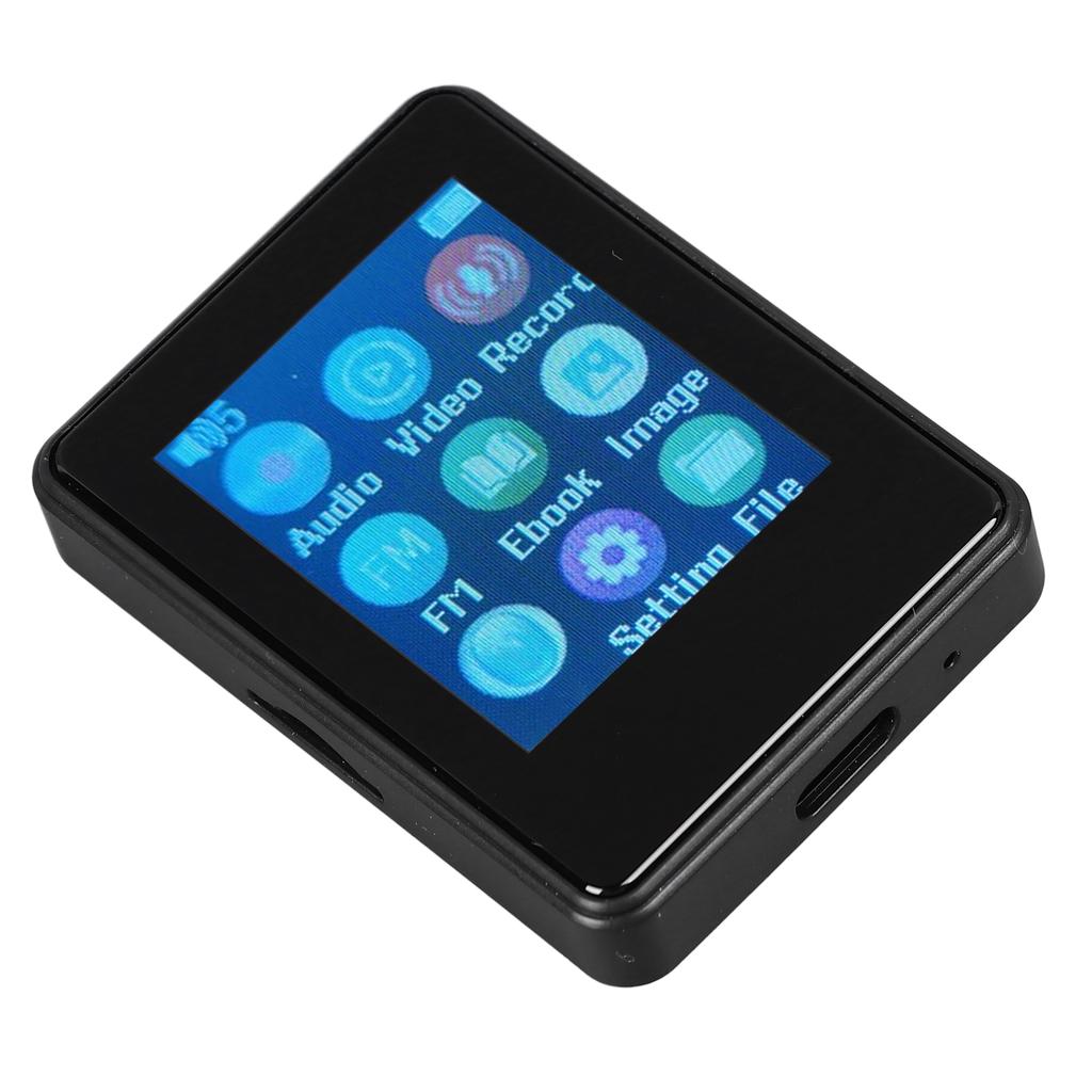 Music Player Touch Screen Bluetooth MP3 Player 32GB 210mAh Portable Students MP3 Player for Music Video