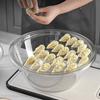 Plastic Mixing Bowl Large Capacity Non Stick Kneading Bowl Ingredients Food Prep Serving Container for Dough Eggs Large