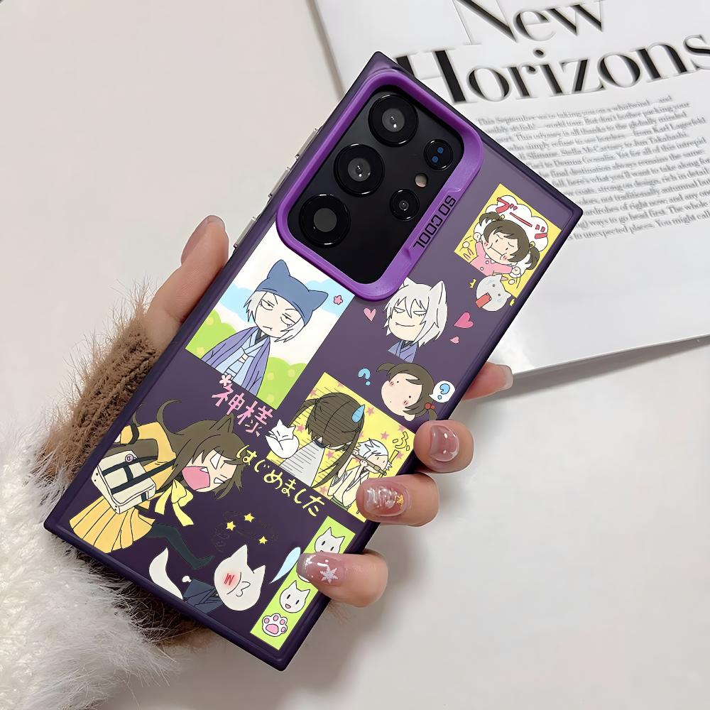 Anime K-Kamisama Kiss Phone Case For Samsung Galaxy S25 Edge S24 S23 S22 S21 S20 Ultra Funda Silicone Silver Cover