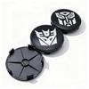 4 st Transformers Logotyp Emblemprydnadshjulskydd för Bilhjul 68MM 63MM Hjulnavskåpor Decepticons & Optimus Prime Märke Fälgnavskåpor Skydd