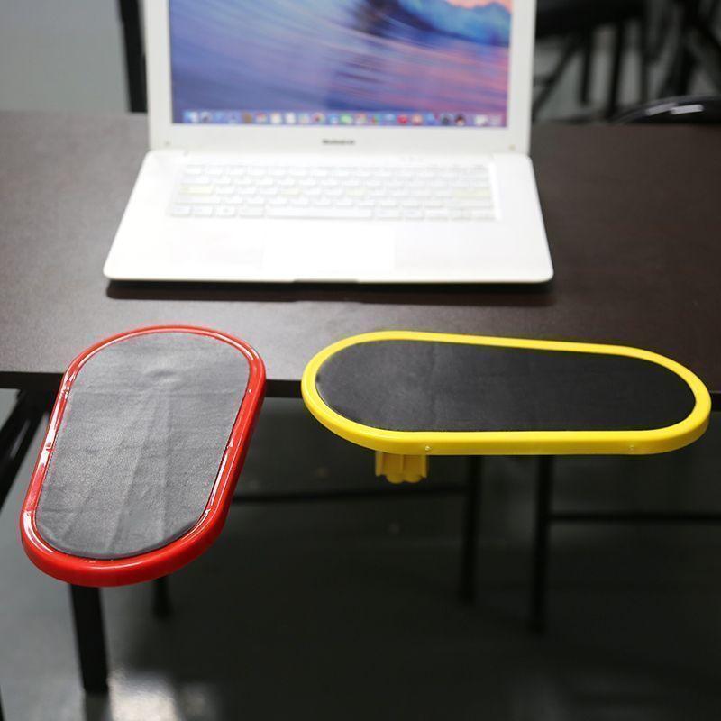 Ergonomische verstellbare Armlehnenstütze für Schreibtisch Handgelenkauflage für Büro-Gaming-Stuhl Armlehnen-Verlängerungshalterung